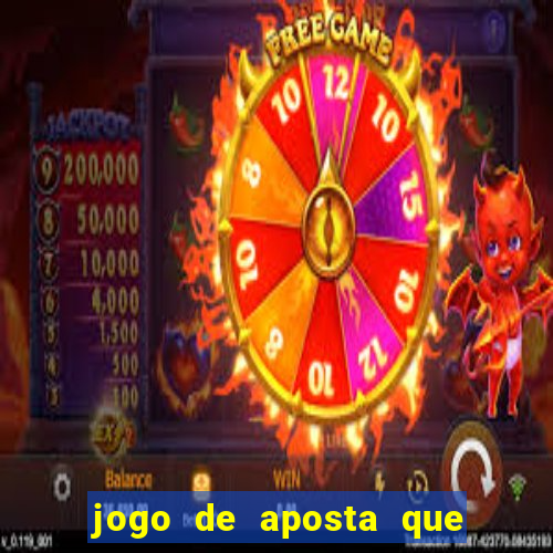 jogo de aposta que da bonus