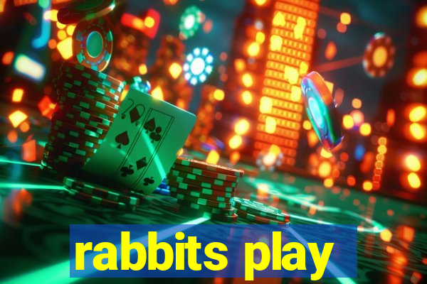 rabbits play