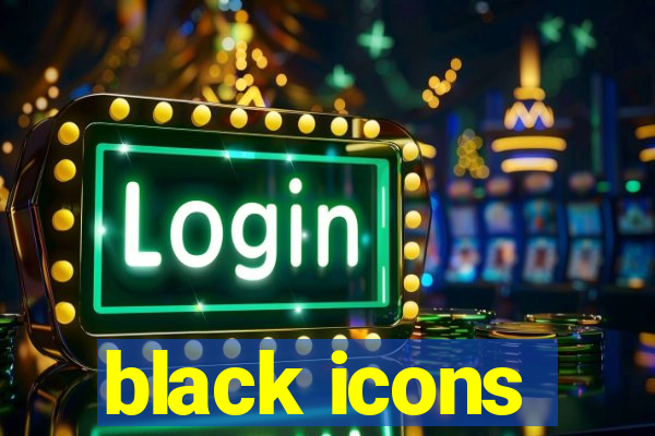 black icons