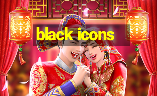 black icons