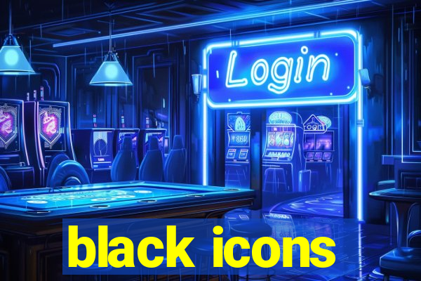 black icons