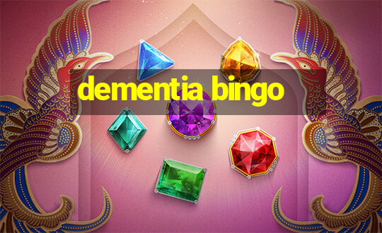 dementia bingo