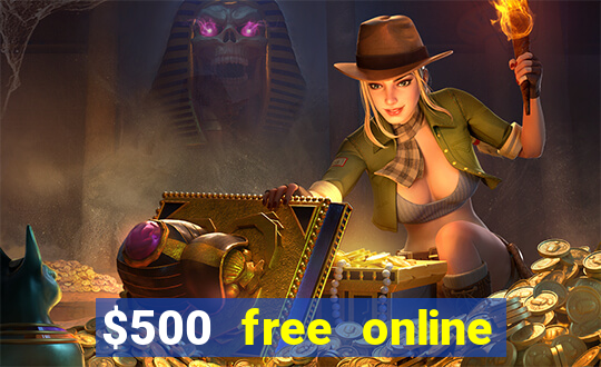 $500 free online casino bonus