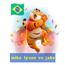 mike tyson vs jake paul onde assistir