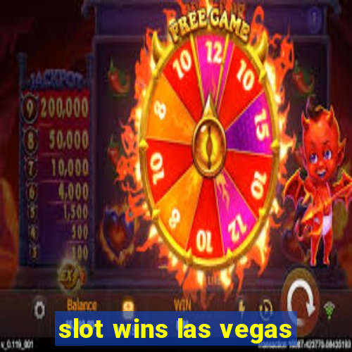 slot wins las vegas