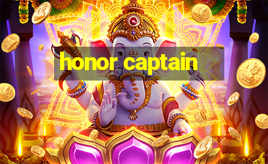 honor captain