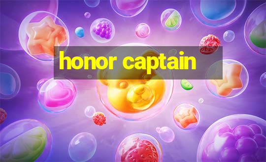 honor captain