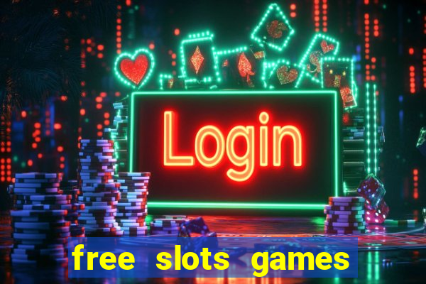 free slots games real money