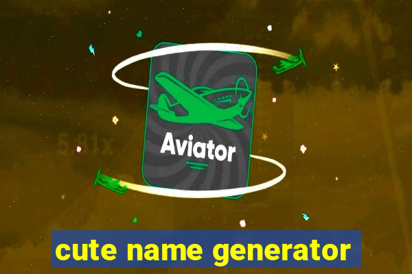 cute name generator