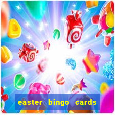 easter bingo cards free printable