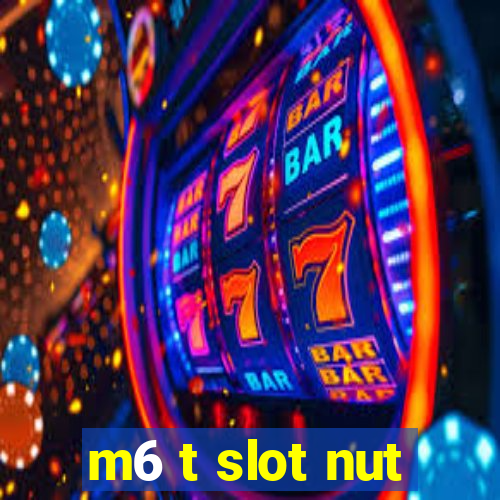 m6 t slot nut