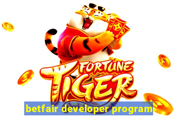 betfair developer program