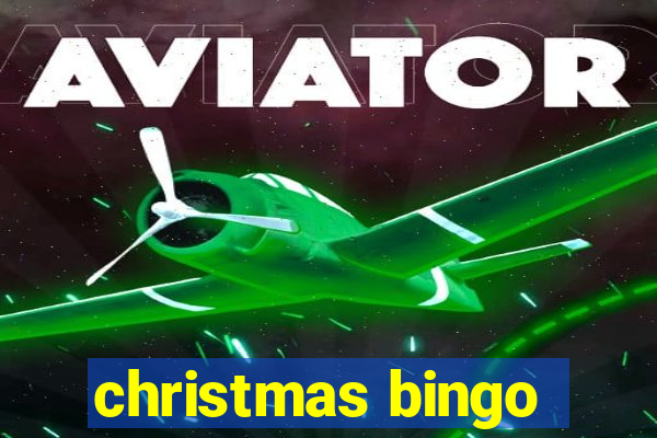 christmas bingo