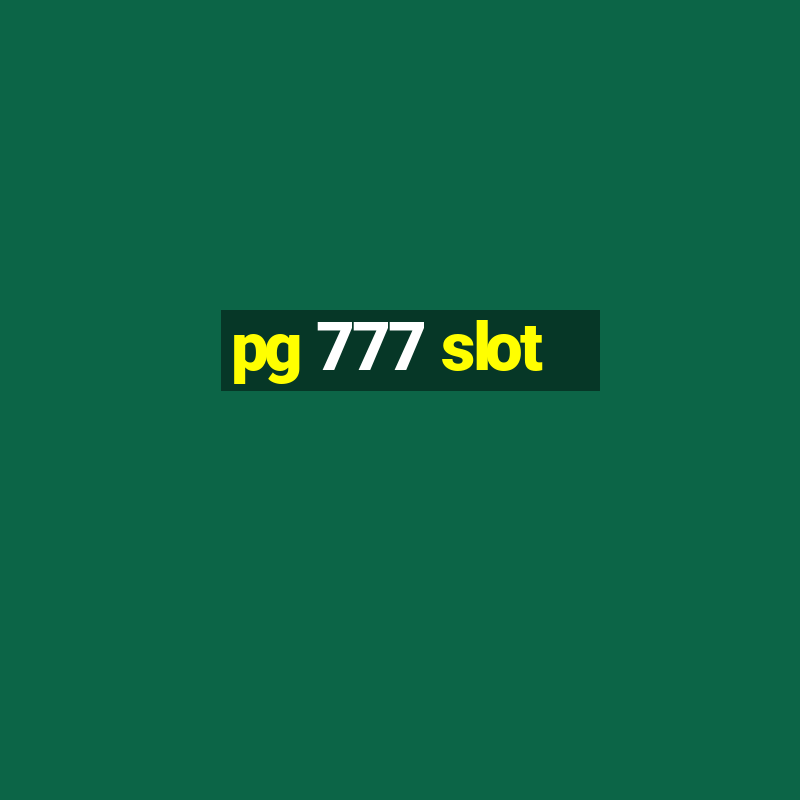 pg 777 slot