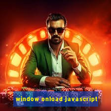 window onload javascript