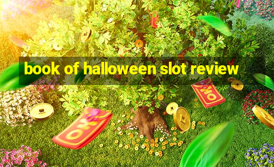 book of halloween slot review