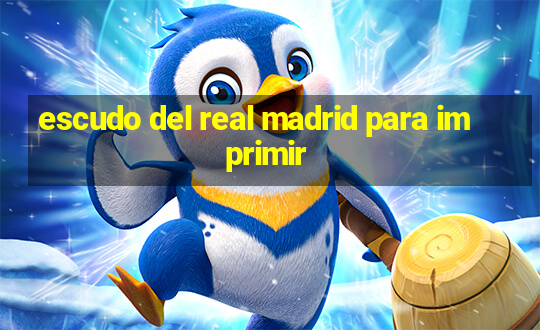 escudo del real madrid para imprimir