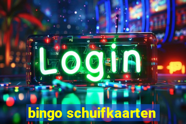 bingo schuifkaarten