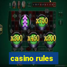 casino rules