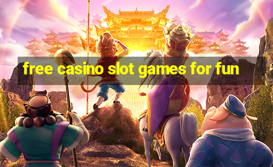 free casino slot games for fun