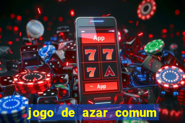 jogo de azar comum em cassinos