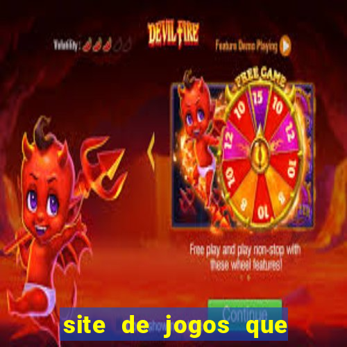 site de jogos que ganha dinheiro