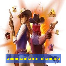 acompanhante chamada de vídeo