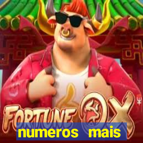 numeros mais sorteados na quina