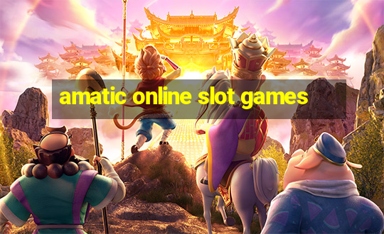 amatic online slot games