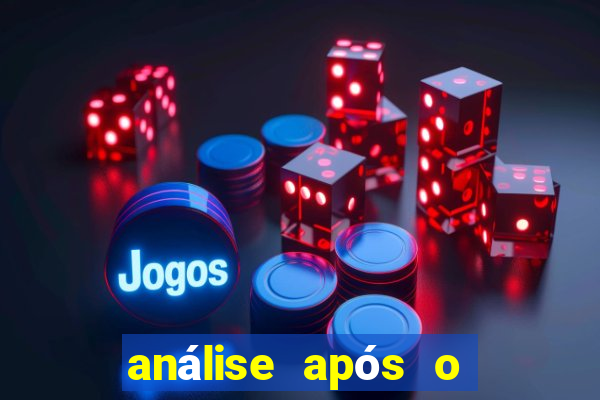 análise após o jogo de futebol