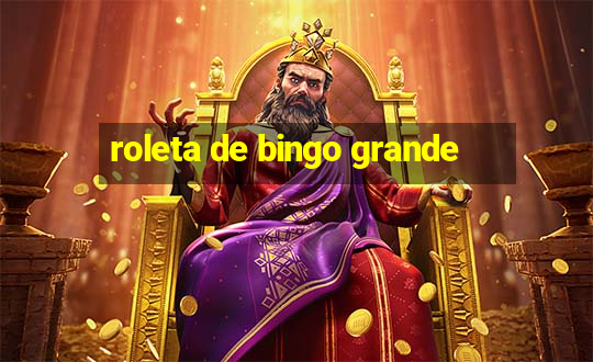 roleta de bingo grande