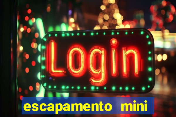 escapamento mini tri fortuna