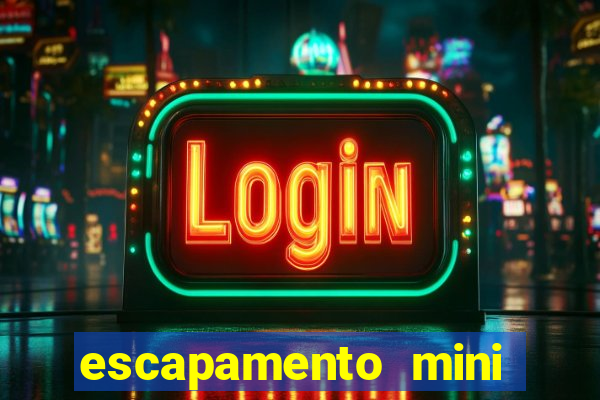 escapamento mini tri fortuna