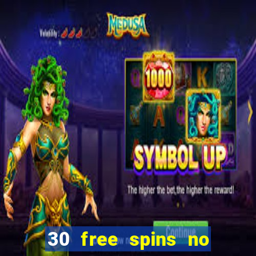 30 free spins no deposit paradise casino