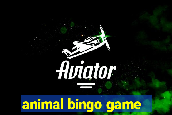 animal bingo game