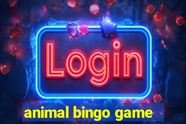 animal bingo game