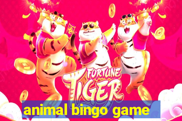 animal bingo game