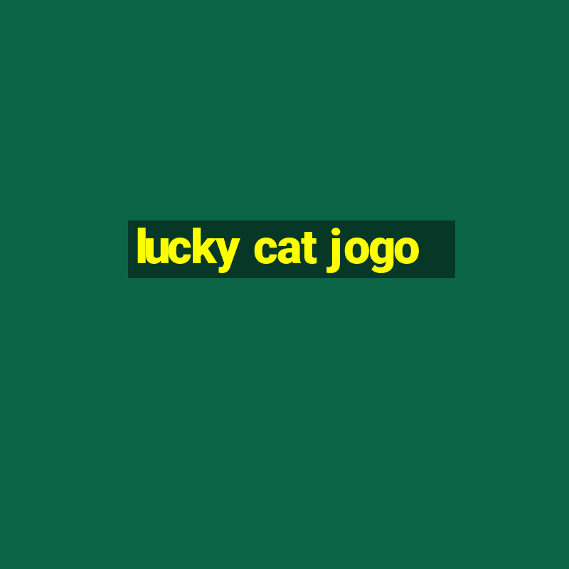 lucky cat jogo