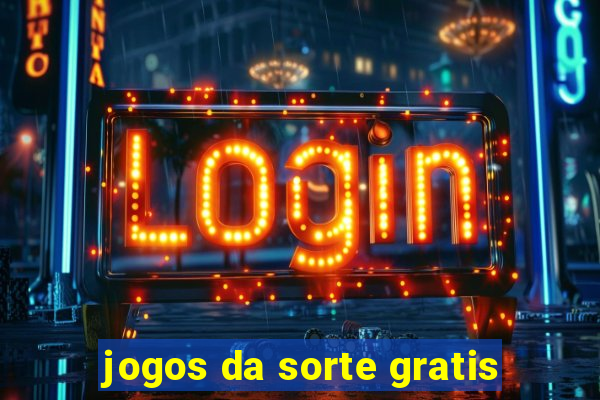 jogos da sorte gratis