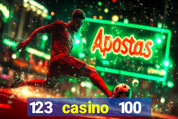 123 casino 100 free spins no deposit