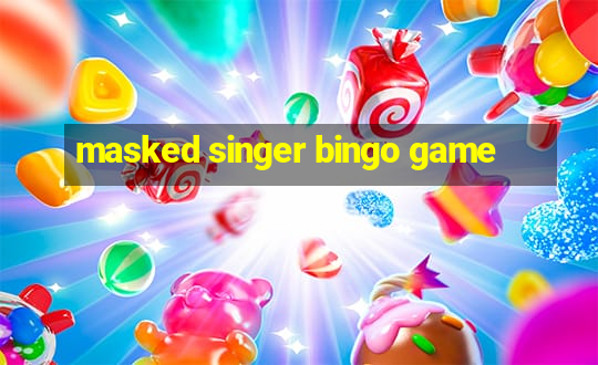 masked singer bingo game