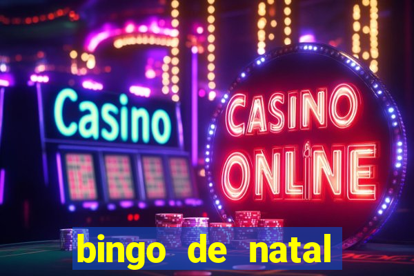 bingo de natal para imprimir gratis