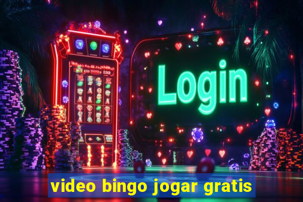 video bingo jogar gratis