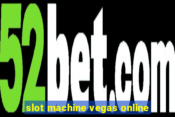 slot machine vegas online