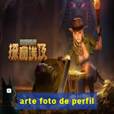 arte foto de perfil