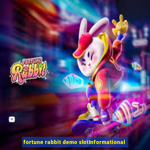 fortune rabbit demo slotInformational