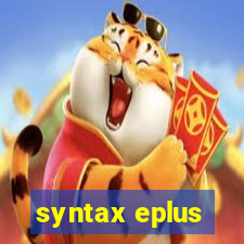 syntax eplus