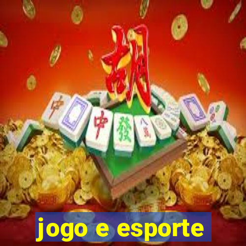 jogo e esporte