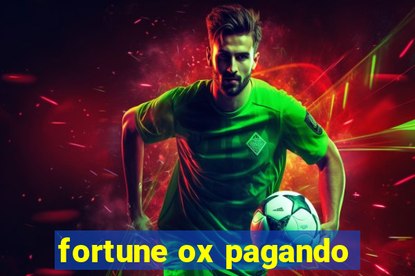 fortune ox pagando