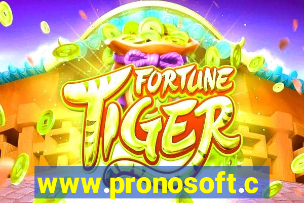 www.pronosoft.com